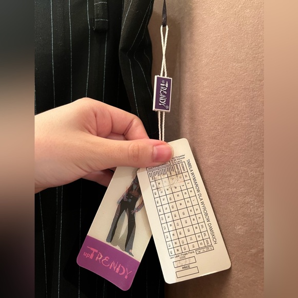 Striped Business Pants Europe Size 42 (Size 32 US) - Picture 5 of 6